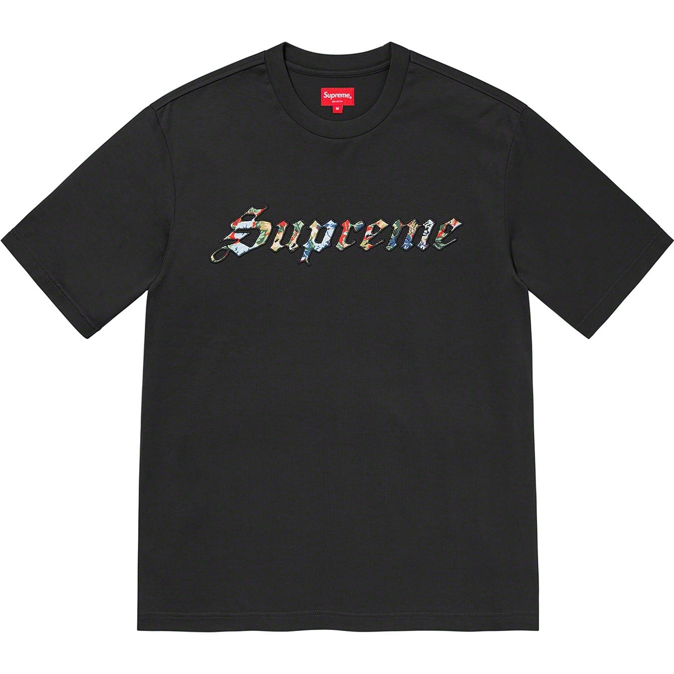 Floral Appliqué S/S Top view 6